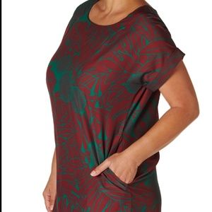 MANAOLA Puaniu Muu - Ulu Print in Aventurine & Cabaret